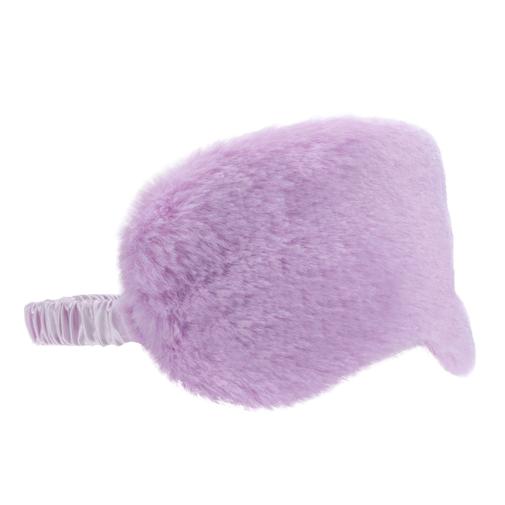 OUCH! Fluffy Mask - Purple - Purple Fluffy Eye Mask