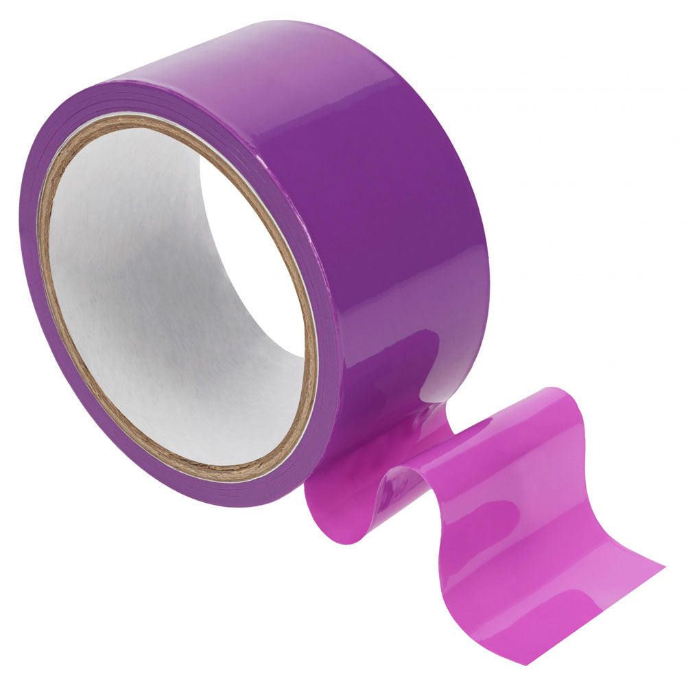 OUCH! PVC Non-Stick Tape - Purple - Purple Bondage Tape - 20 metre Length