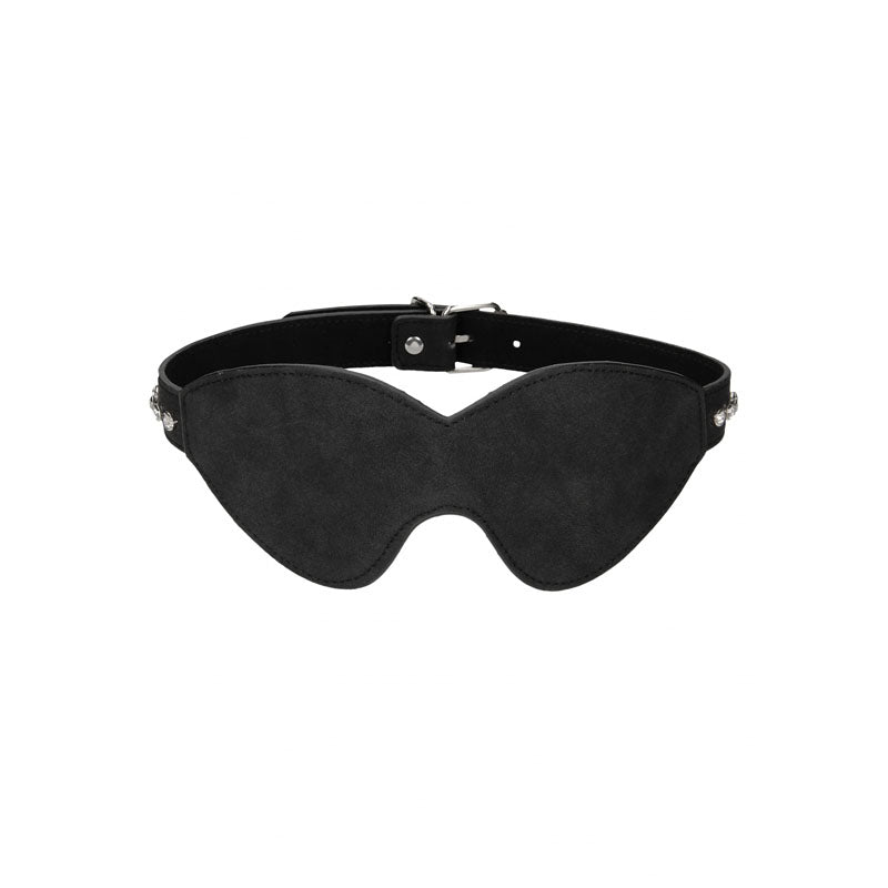 OUCH! Diamond Studded Eye-Mask - Black Eye Mask