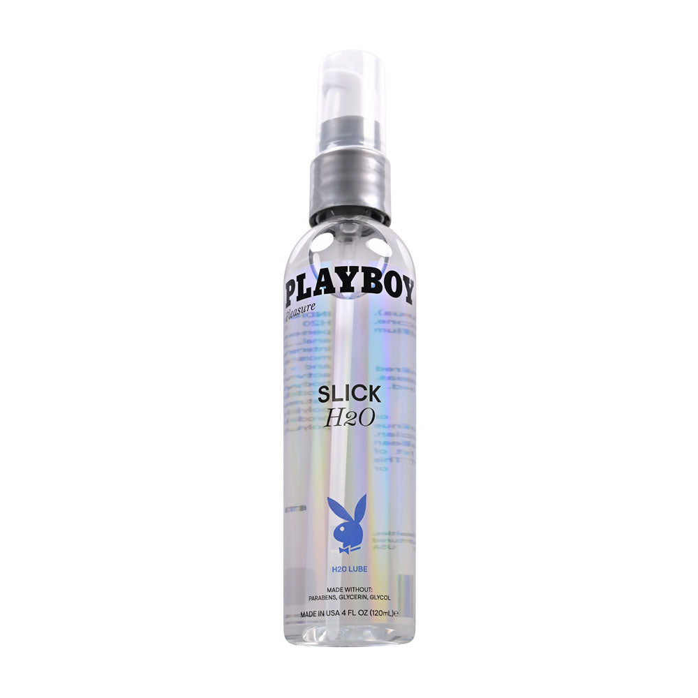 Playboy Pleasure SLICK H2O - 120 ml - Water Based Lubricant - 120 ml Bottle