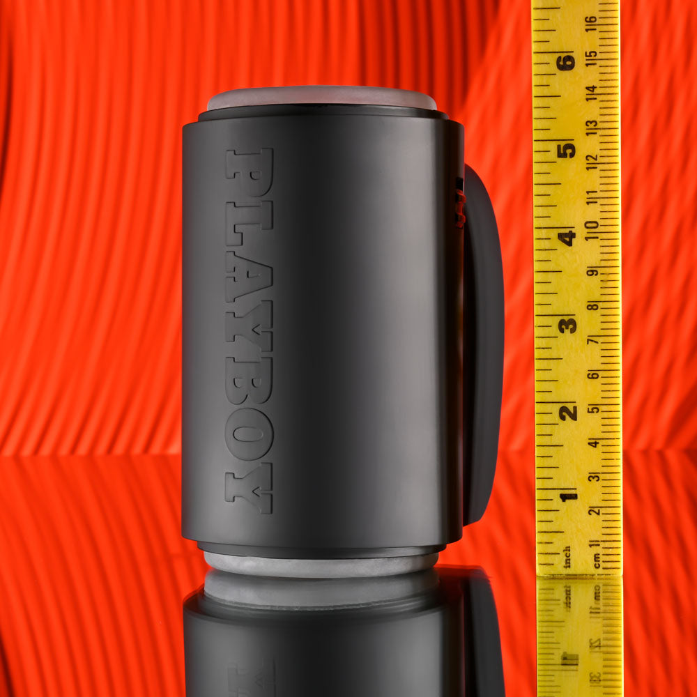 Playboy Pleasure COME ALONG - USB Rechargeable Vibrating Stroker