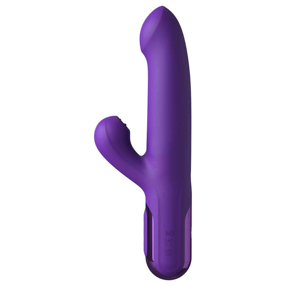 Fantasy For Her Super SoniX Thruster - Purple USB Rechargeable Thrusting Rabbit Vibrator