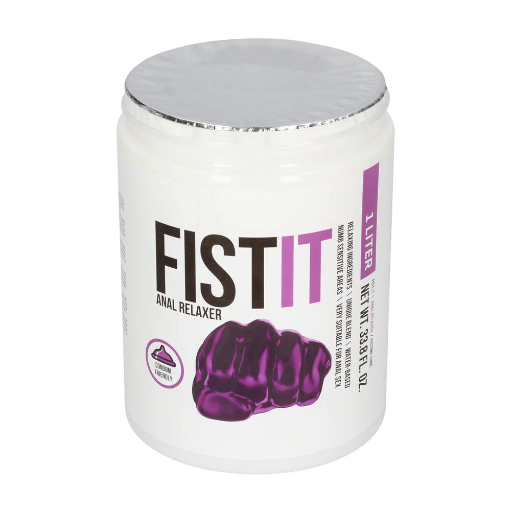 Pharmquests Fist-It Anal Relaxer - Water Based Relaxing Lubricant - 1000 ml Tub