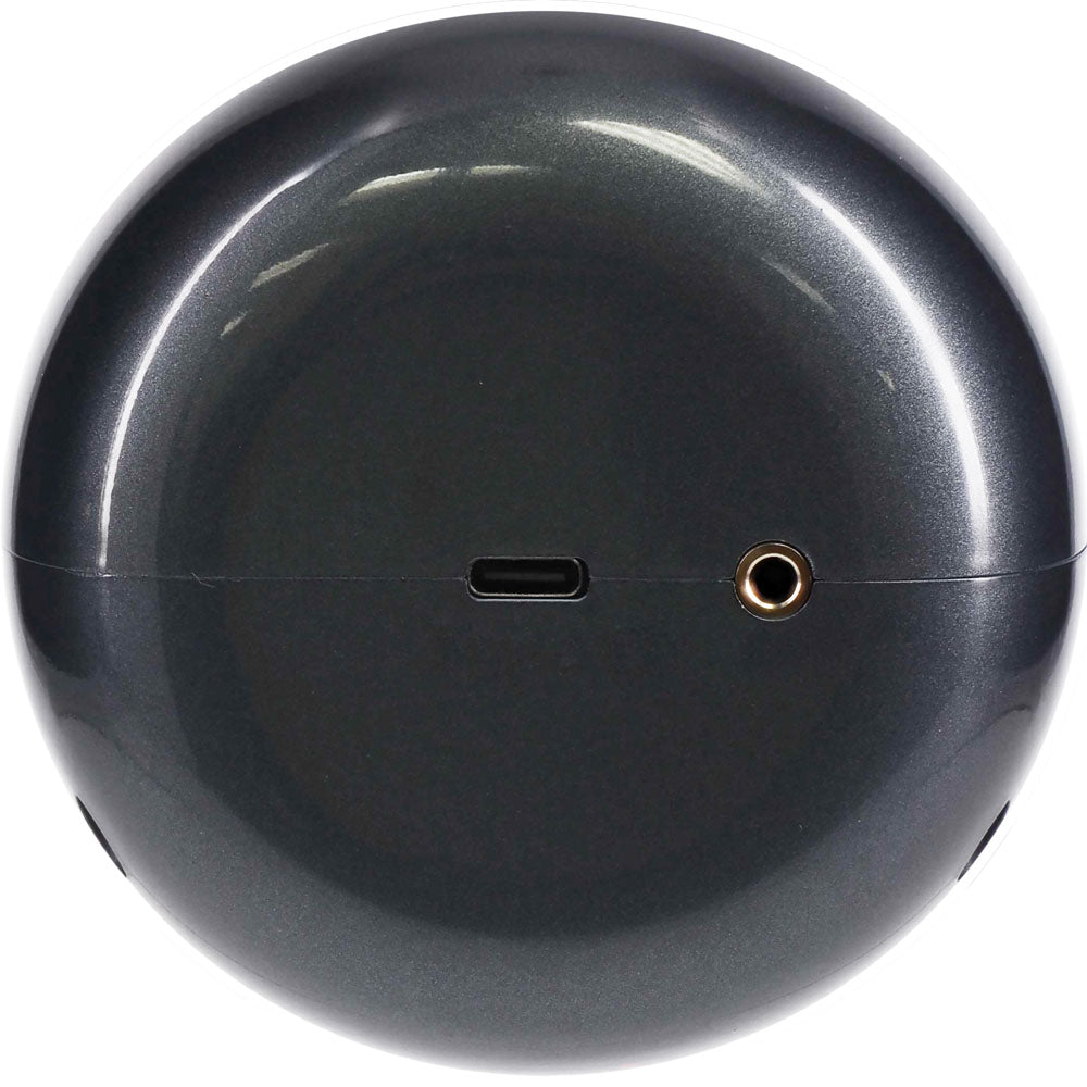 PUMPED Vortex - Gunmetal - Gunmetal Grey/Clear USB Rechargeable Sucking Rotating and Thrusting Auto Masturbator