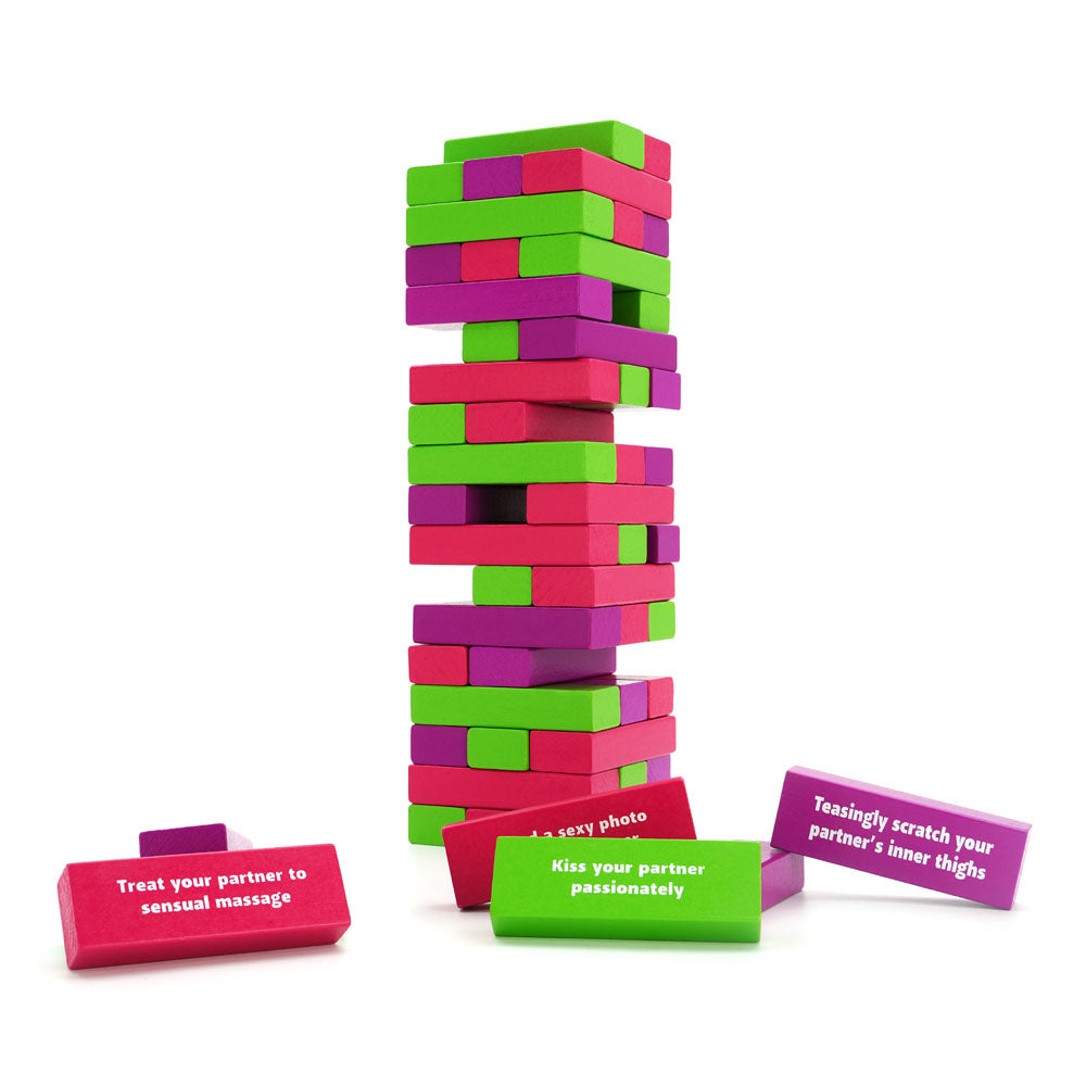 Tower of Pleasure - Couples Tumbling Tower Game