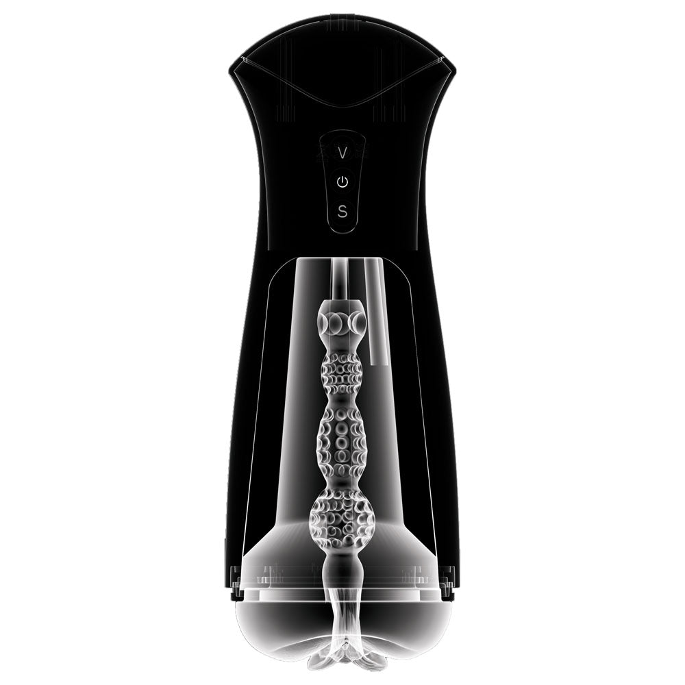 PDX Elite Fuck-Gasm - Flesh - USB Rechargeable Sucking & Vibrating Auto Stroker