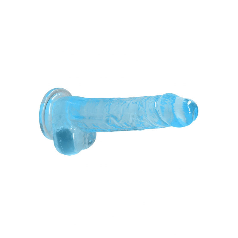 REALROCK 8'' Realistic Dildo With Balls - Blue 20.3 cm Dong