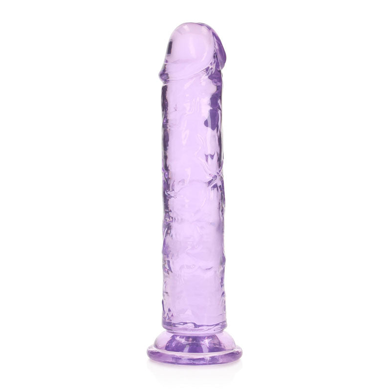 REALROCK 18 cm Straight Dildo - Purple - Purple 18 cm (7'') Dong