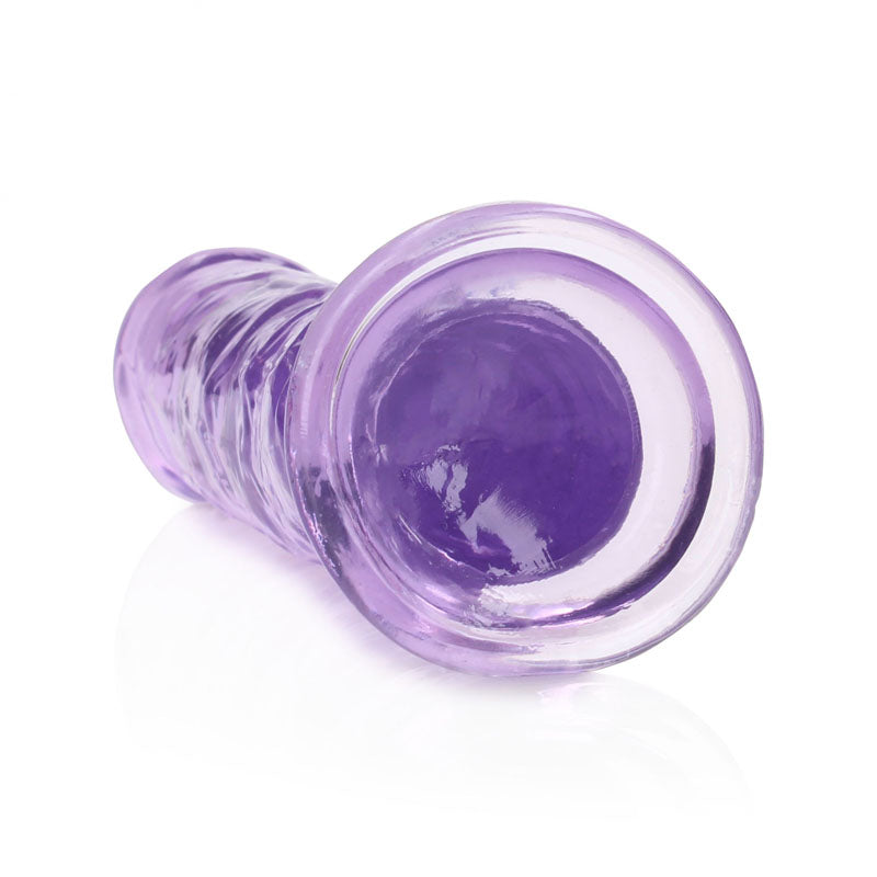 REALROCK 18 cm Straight Dildo - Purple - Purple 18 cm (7'') Dong