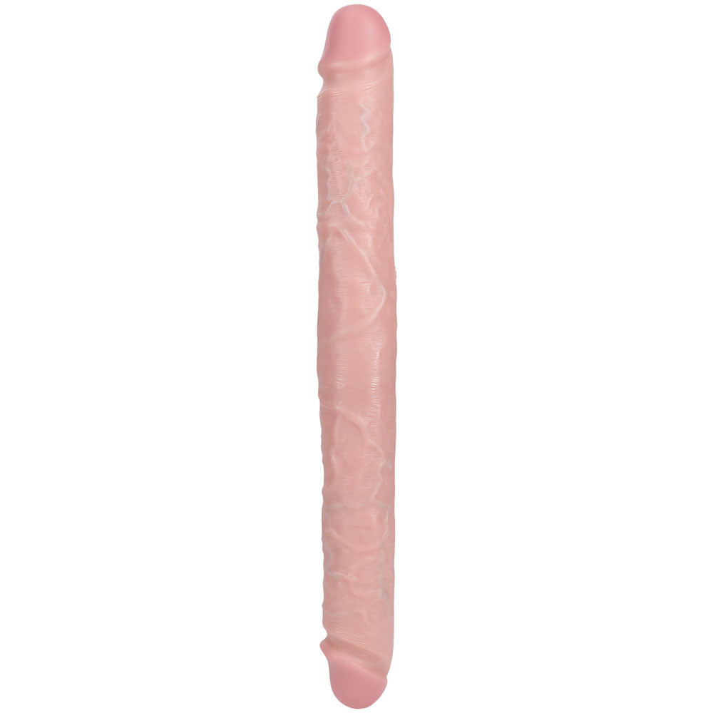 REALROCK 40cm Thick Double Dildo - Flesh - Flesh 40 cm (16'') Thick Double Dong