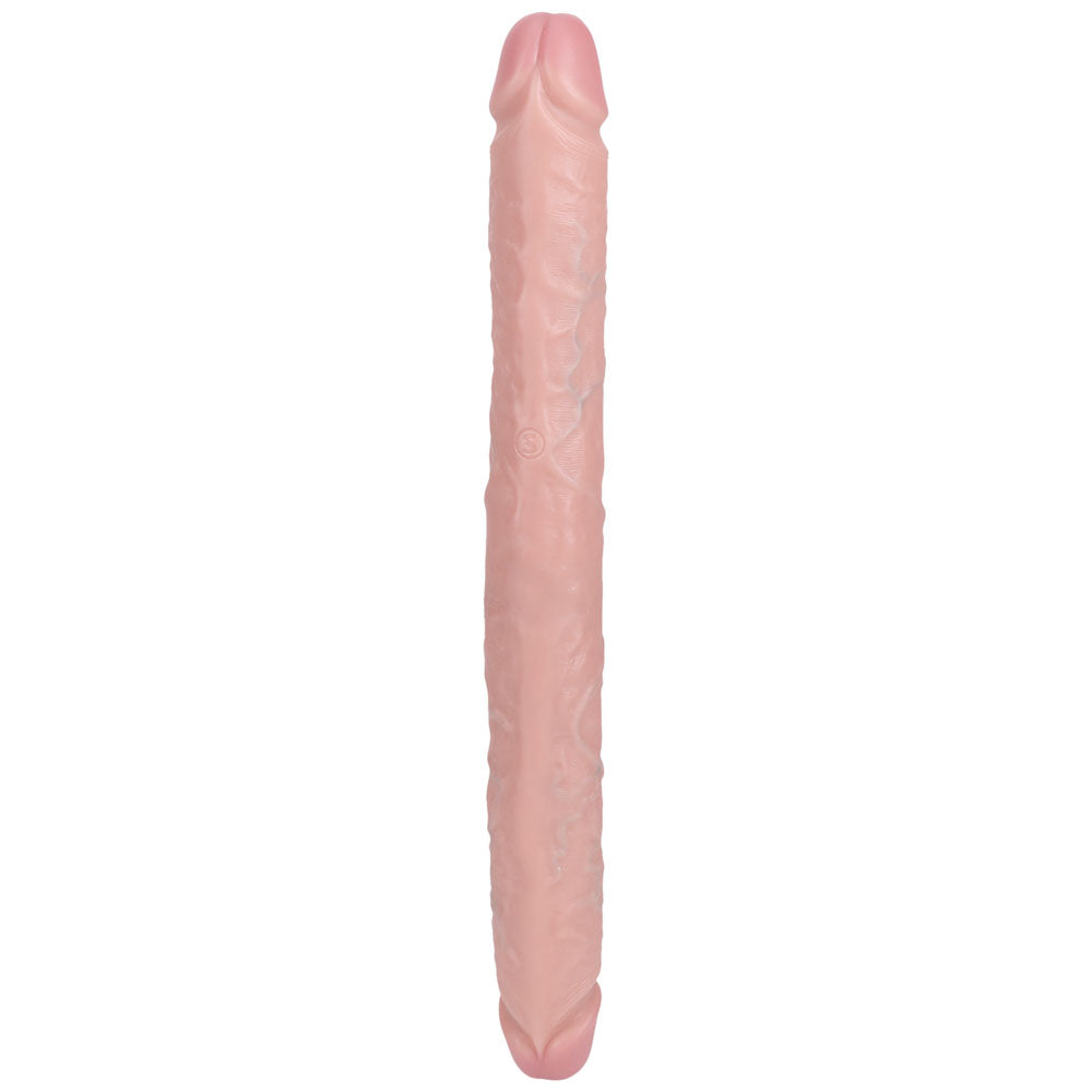 REALROCK 40cm Thick Double Dildo - Flesh - Flesh 40 cm (16'') Thick Double Dong