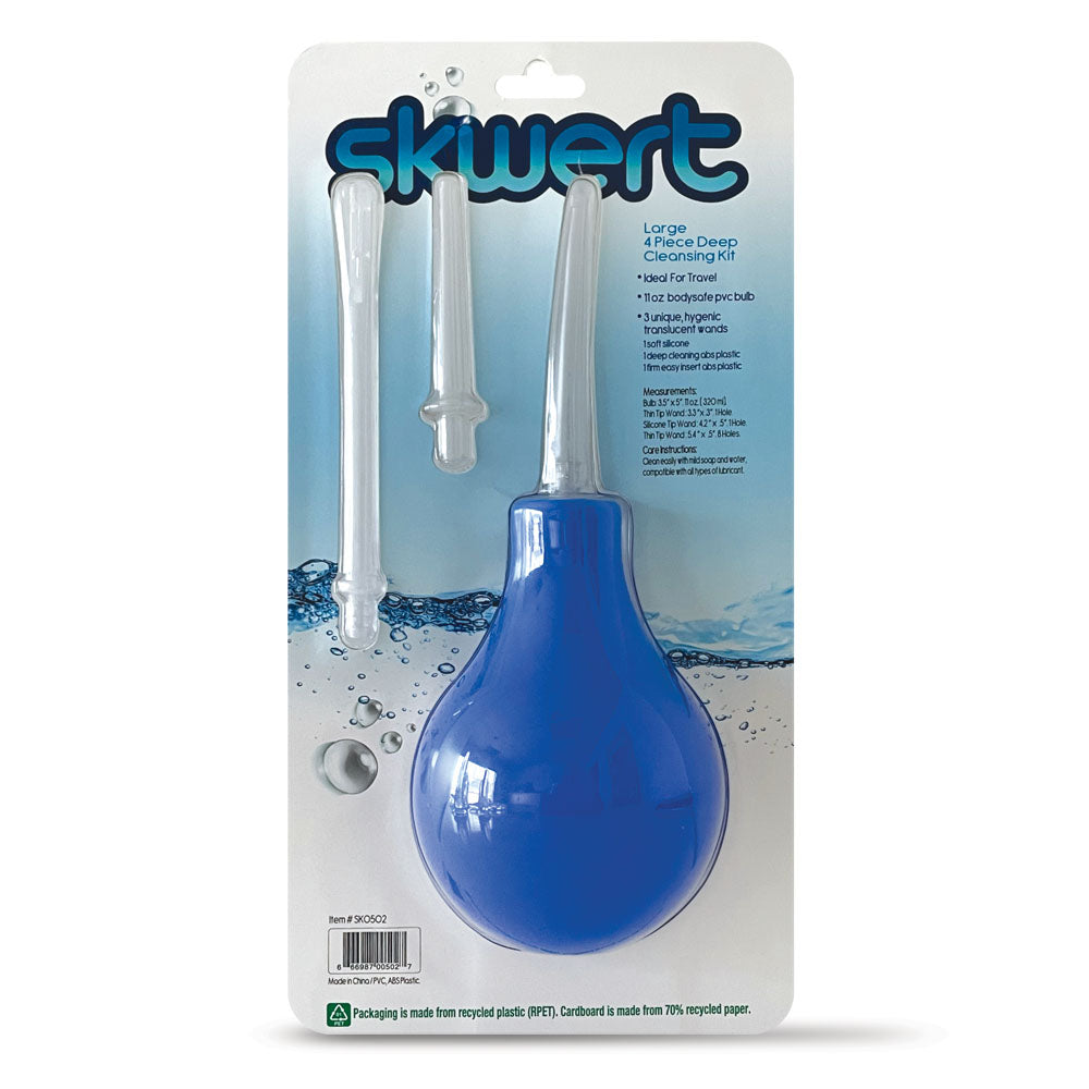 Skwert Medium 11 oz Douche Kit - Blue 325 ml Unisex Douche Kit