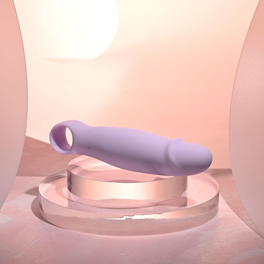 Selopa PETITE PECKER - Purple 11.7 cm USB Rechargeable Mini Vibrator