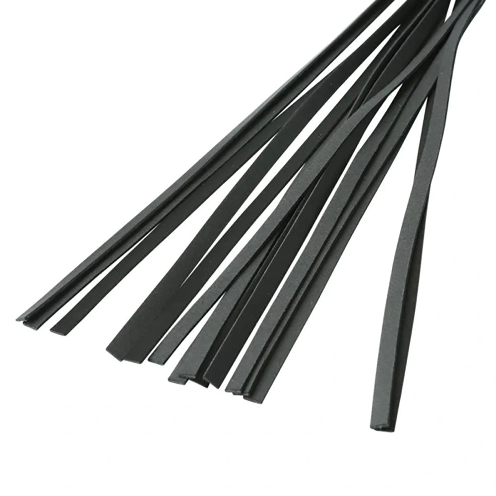 Sex & Mischief Mahogany Flogger - 76 cm Flogger Whip with Wooden Handle