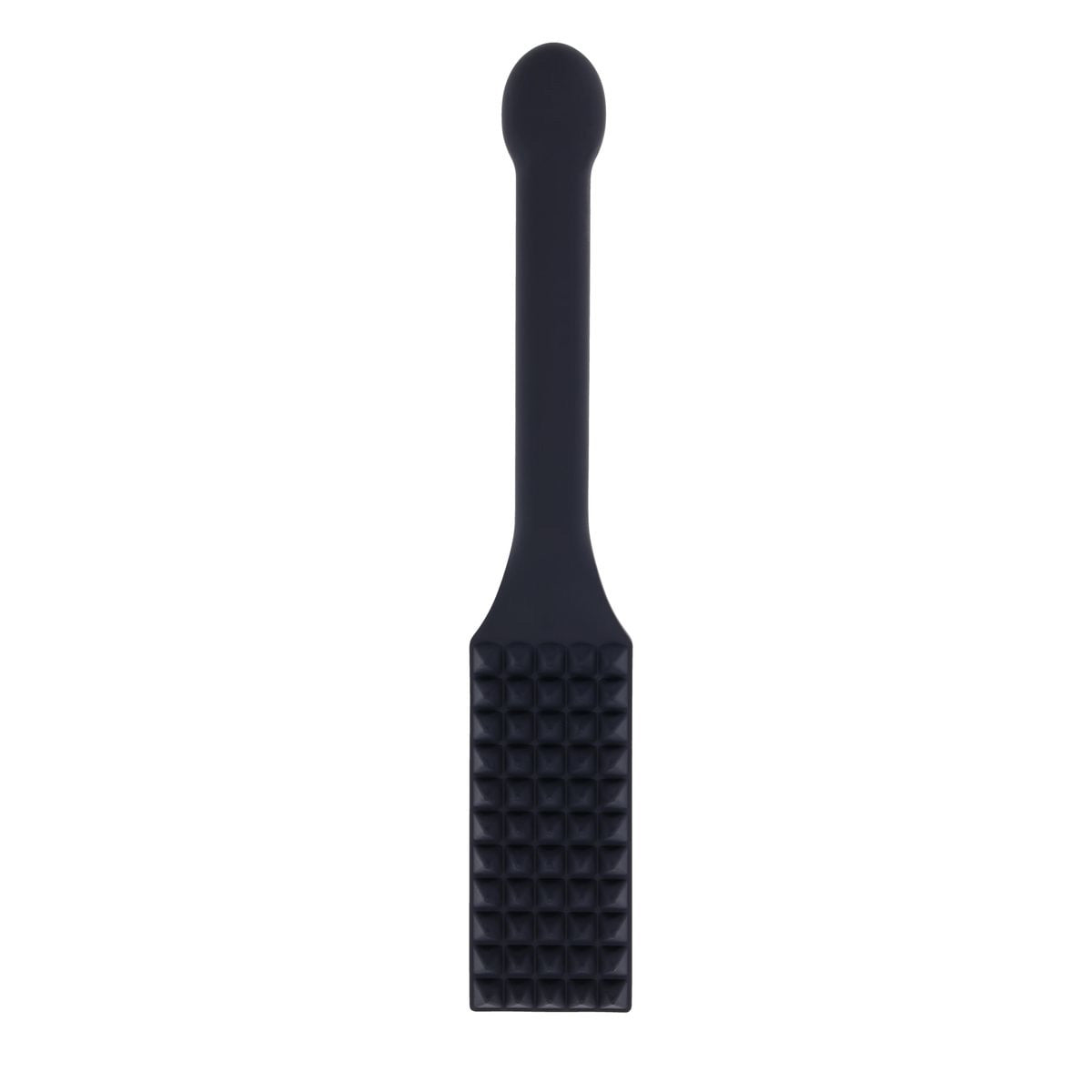 EDGE Spiked Silicone Paddle - Black Spanking Paddle with Insertable Handle
