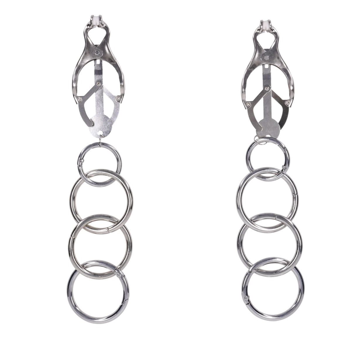 EDGE Tuggable Clover Clamps - Metal Nipple Restraints
