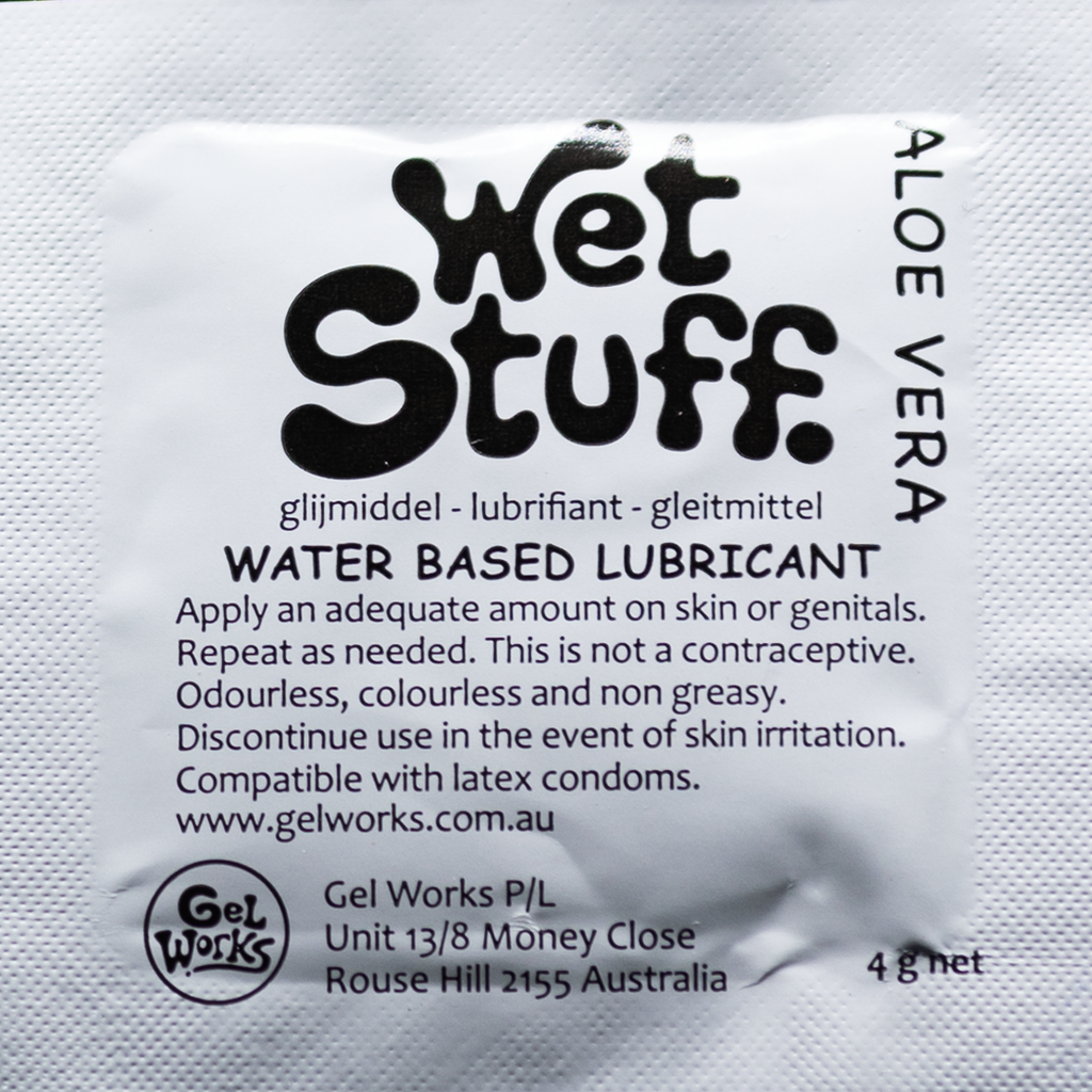 Wet Stuff Aloe Vera - water based personal lubricant