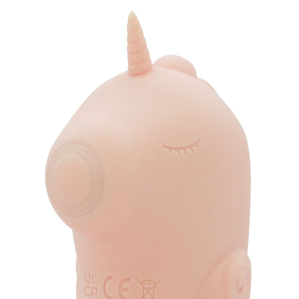 Unihorn - C Horse - Coral Throb - Coral USB Rechargeable Dual Unicorn Vibrator