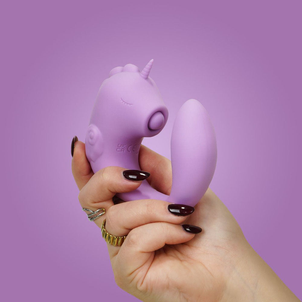 Unihorn - C Horse - Marina Lilac - Lilac USB Rechargeable Dual Unicorn Vibrator