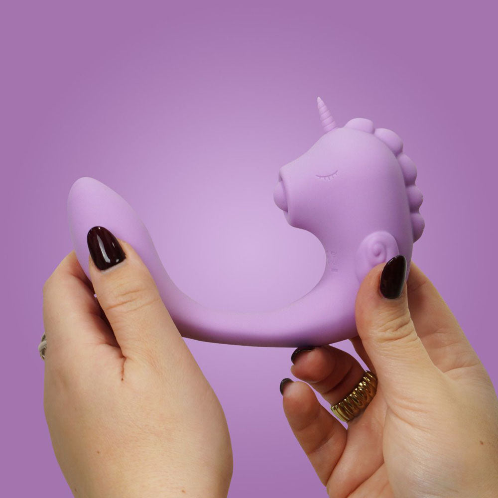 Unihorn - C Horse - Marina Lilac - Lilac USB Rechargeable Dual Unicorn Vibrator
