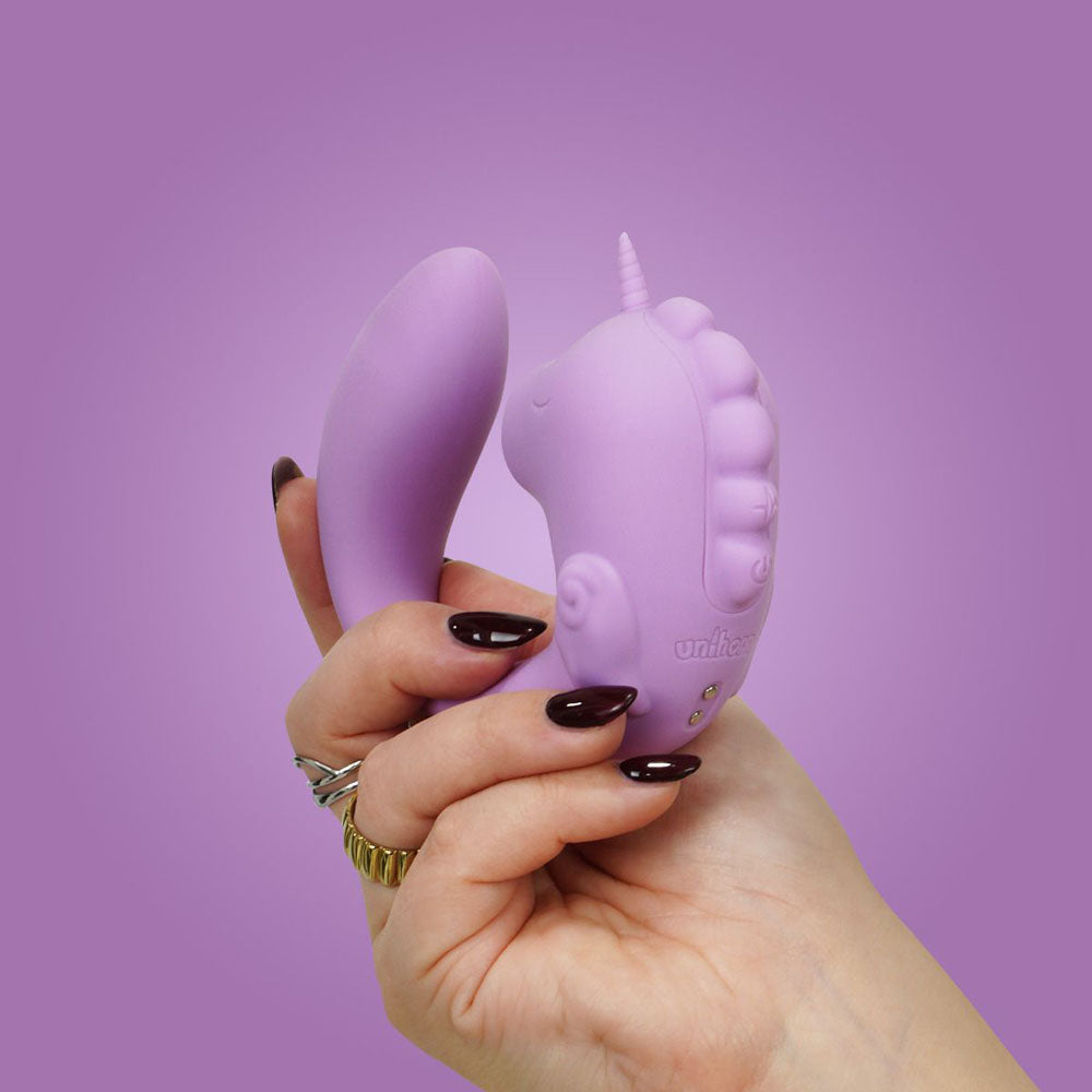 Unihorn - C Horse - Marina Lilac - Lilac USB Rechargeable Dual Unicorn Vibrator
