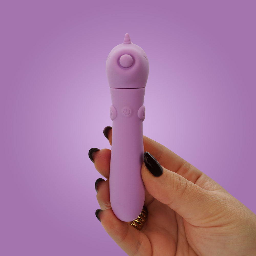 Unihorn - USB Bullet - Karma Lilac - Lilac USB Rechargeable Vibrating Bullet